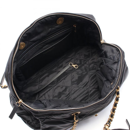 Chanel Nylon Black Shoulder Bags