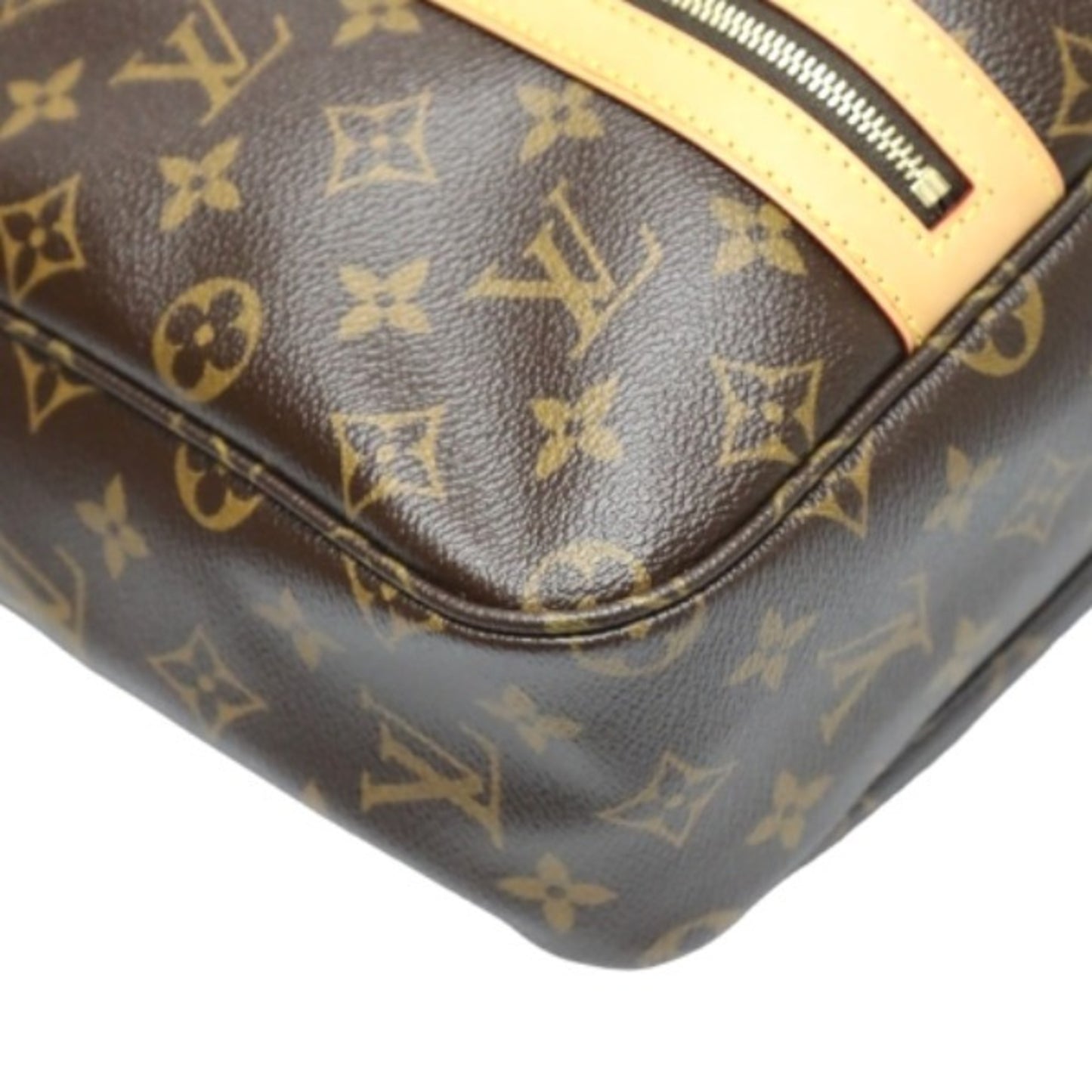 Louis Vuitton Monogram Canvas Brown Shoulder Bags