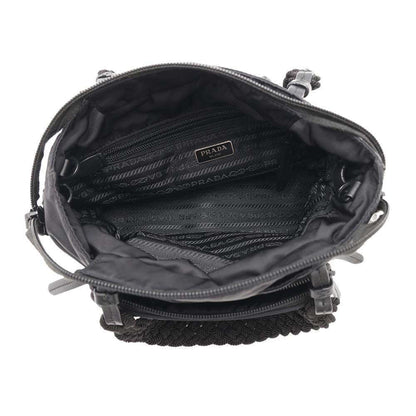Prada Nylon Black Handbags