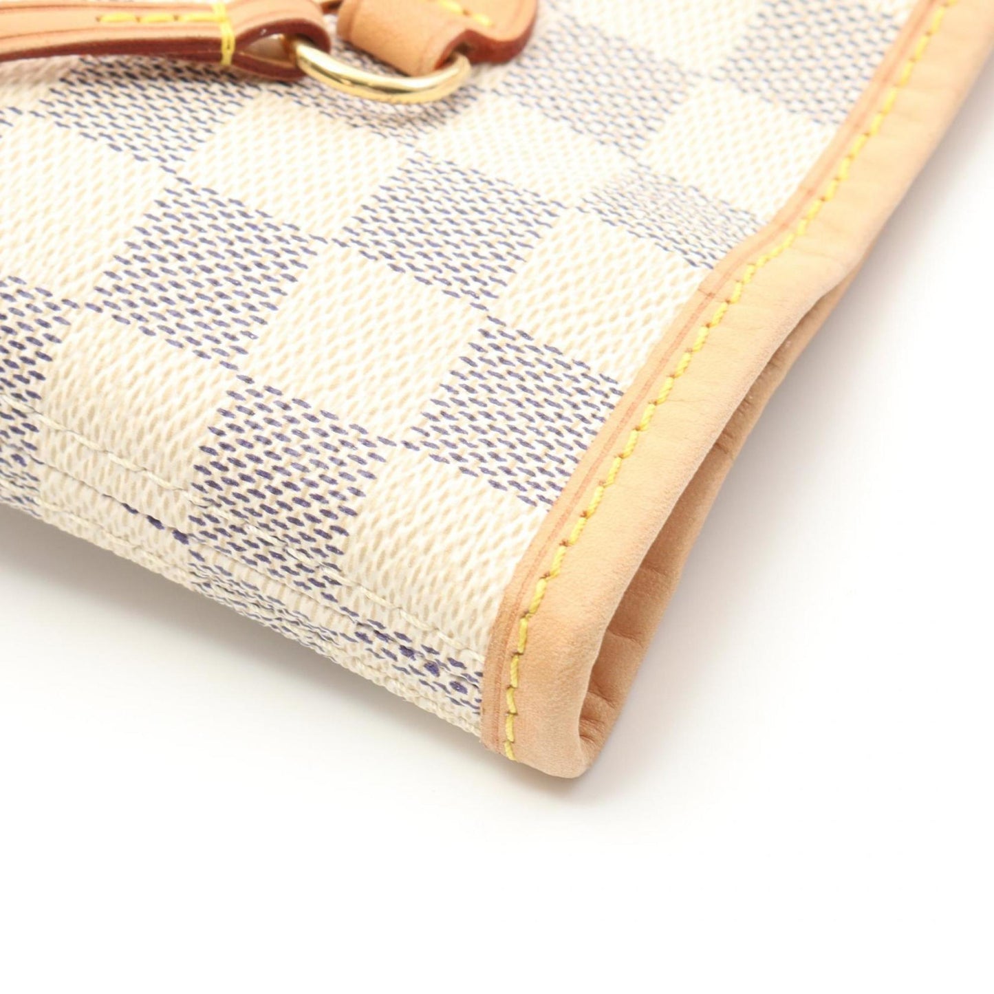 Louis Vuitton Coated Canvas White Tote Bags