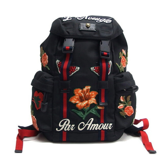 Gucci Canvas Black Backpacks