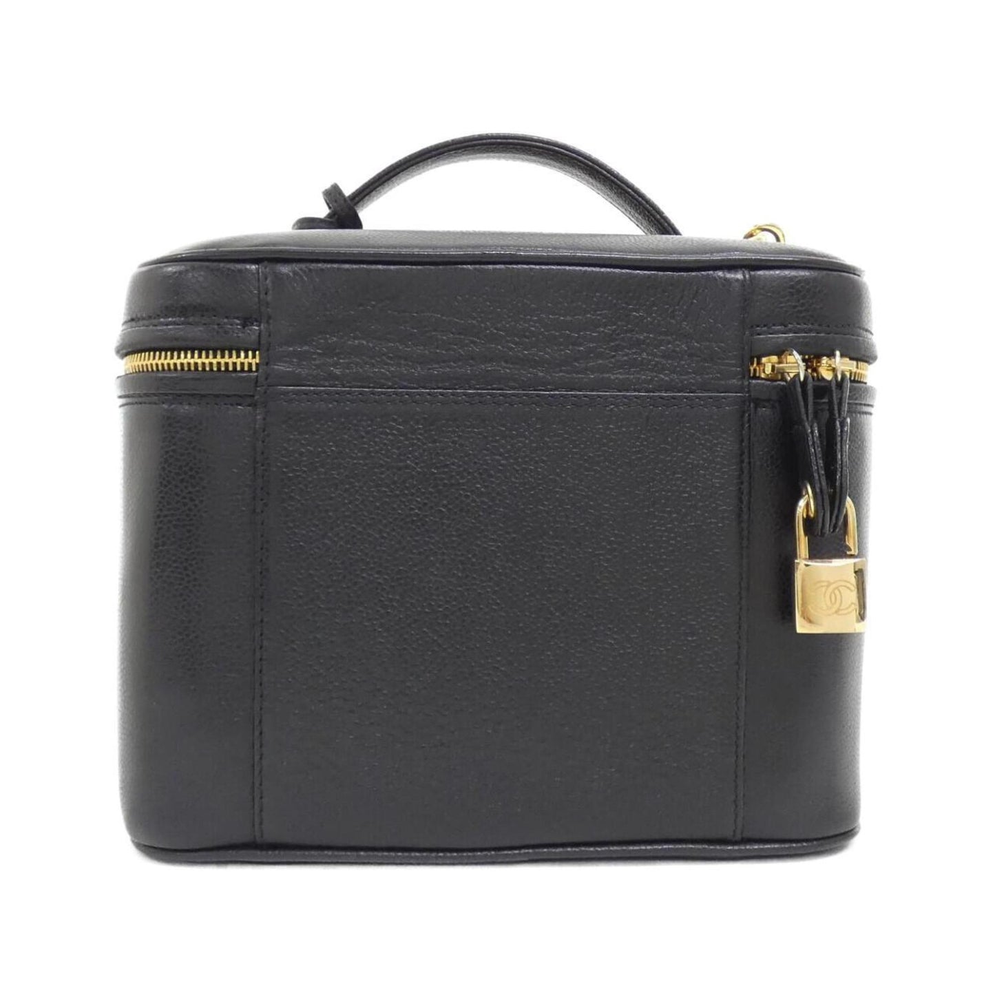 Chanel Calfskin Black Handbags