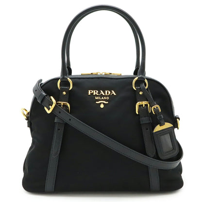 Prada Nylon Black Handbags