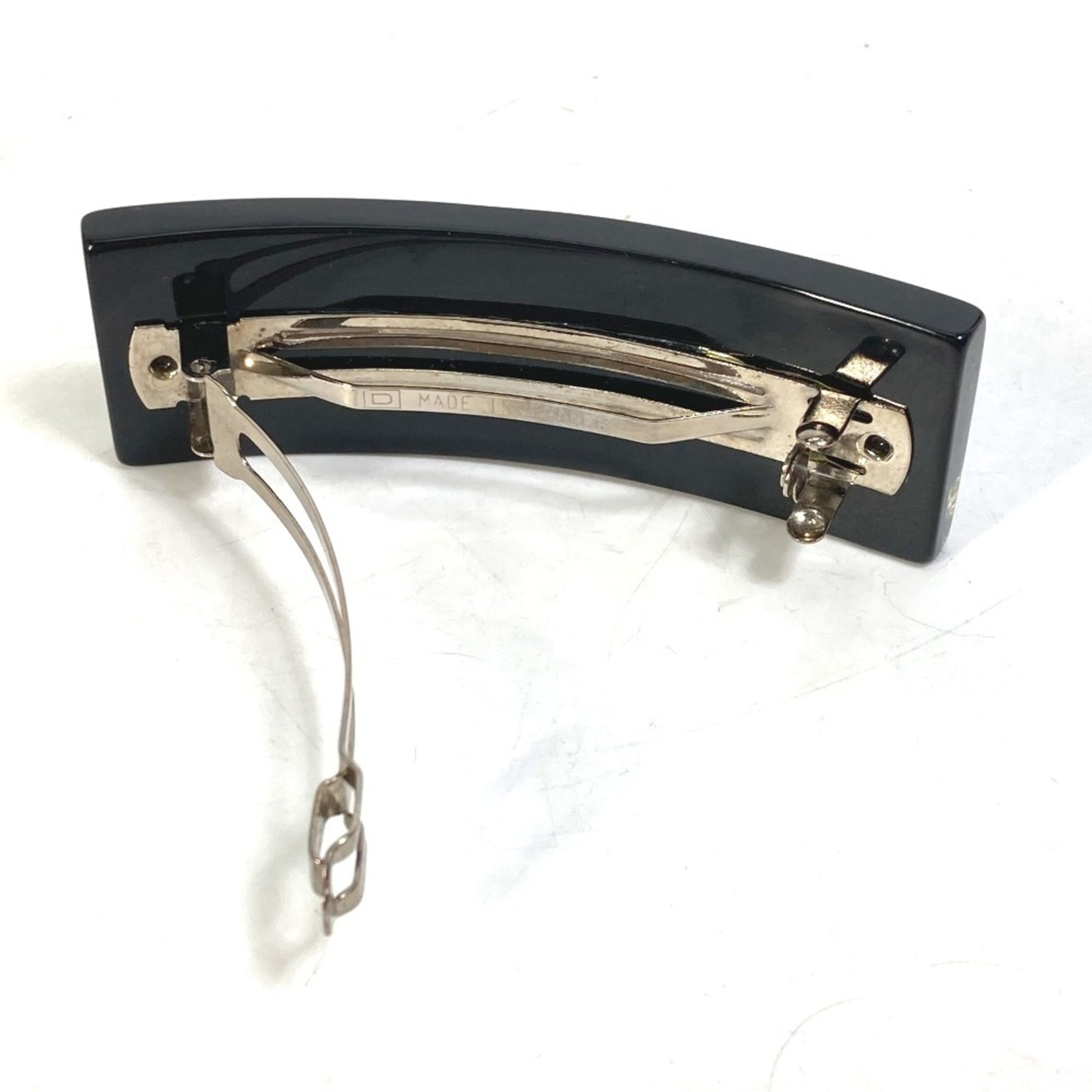 Chanel Glossy Material Black Bracelets