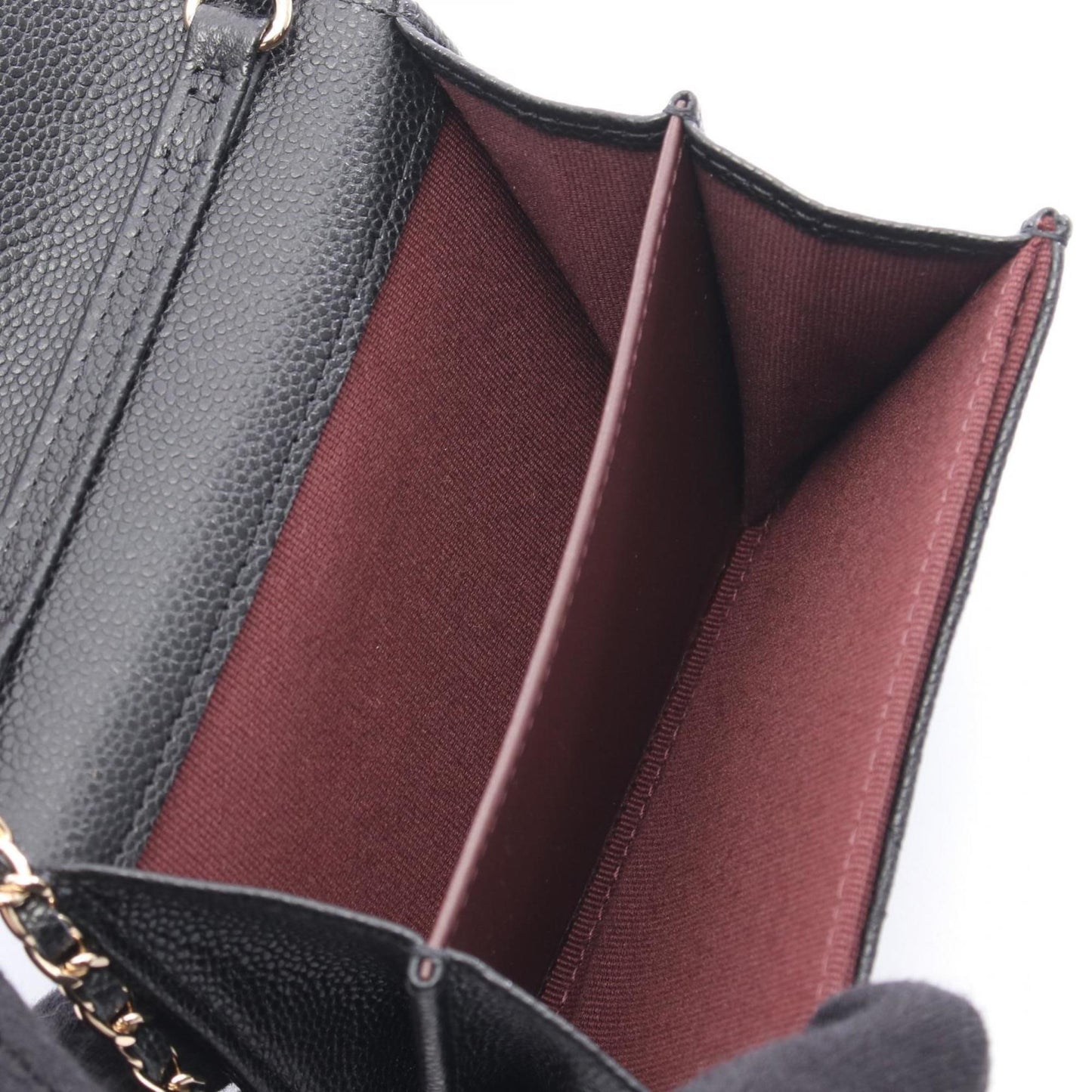 Chanel Calfskin Black Shoulder Bags