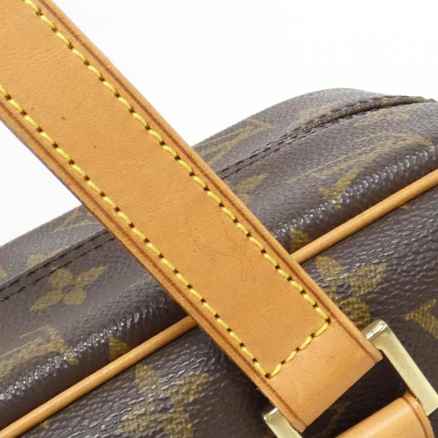 Louis Vuitton Coated Canvas Brown Shoulder Bags