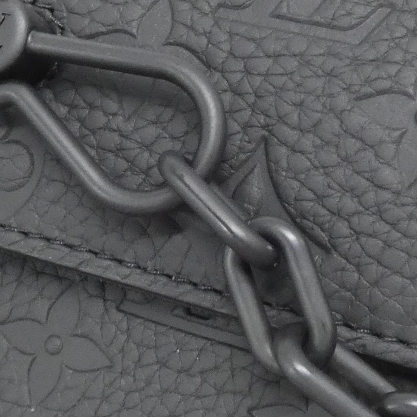 Louis Vuitton Monogram Canvas Black Shoulder Bags