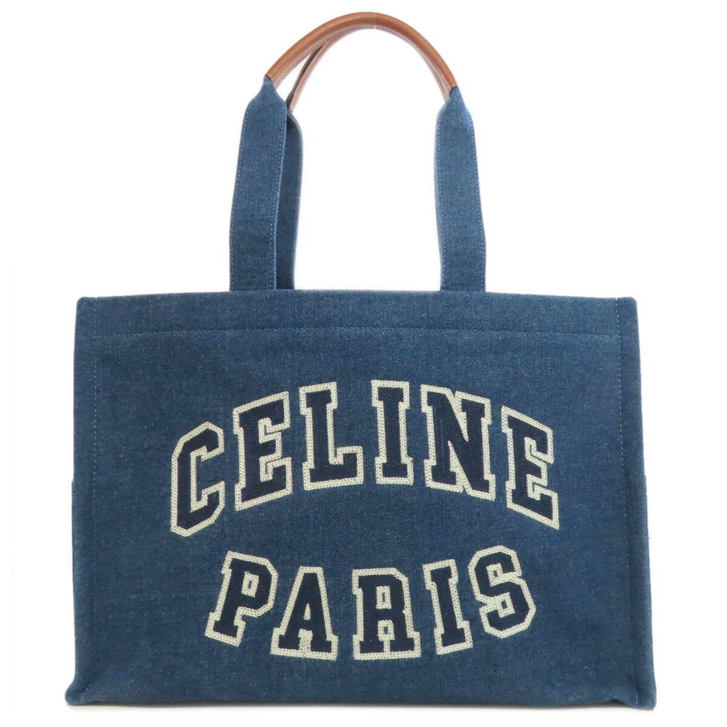 Celine Denim Blue Tote Bags
