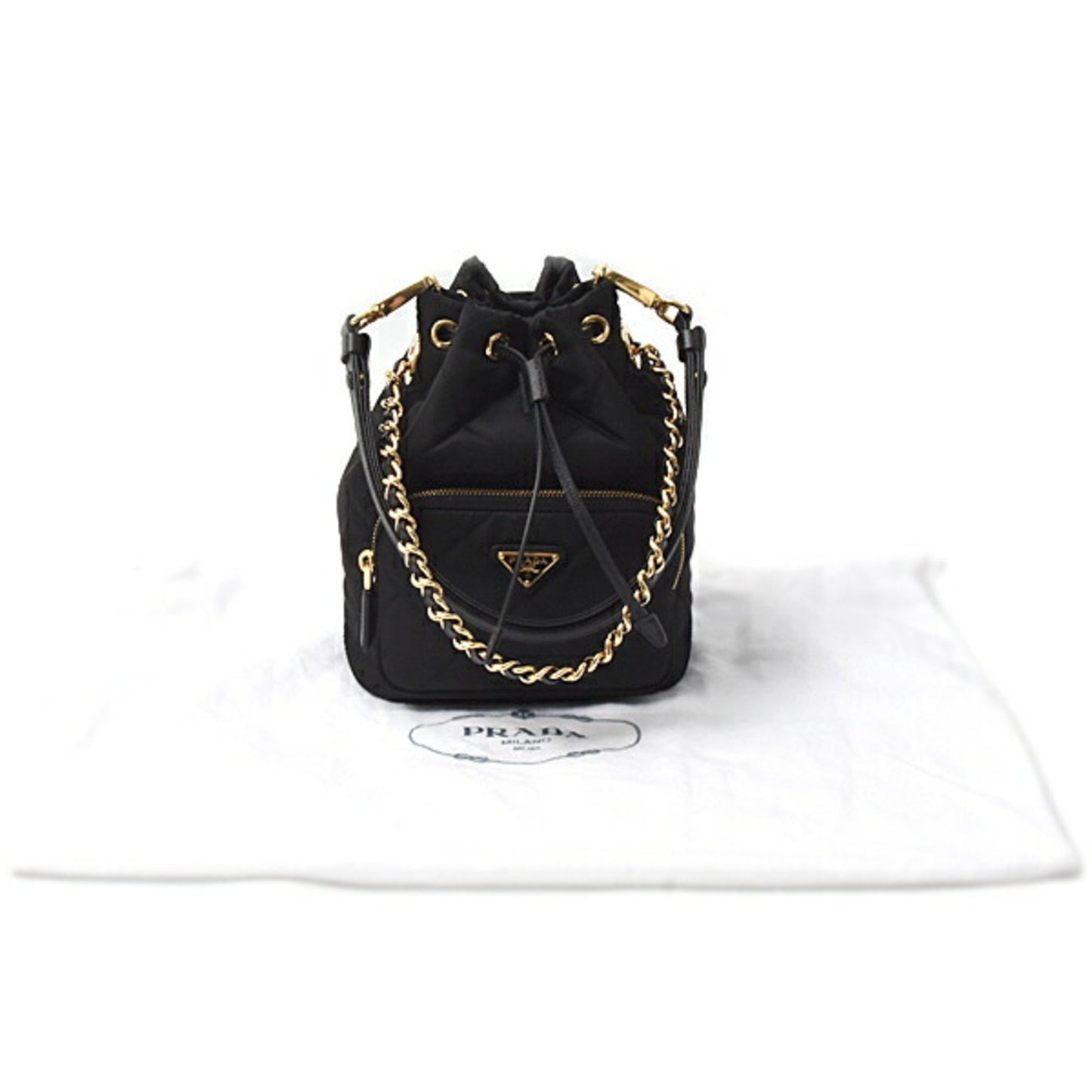 Prada Nylon Black Handbags