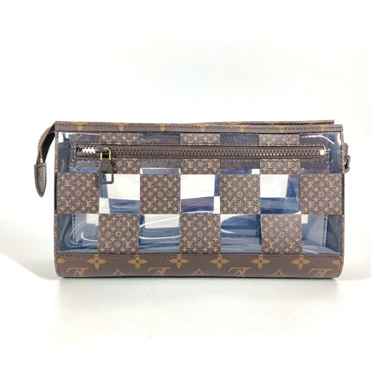Louis Vuitton Monogram Canvas Brown Clutch Bags