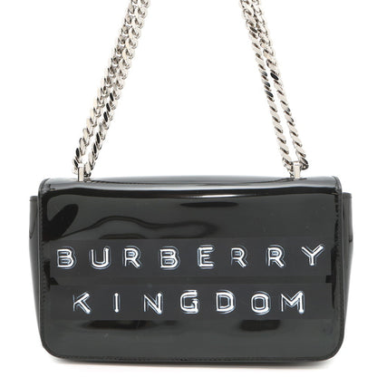 Burberry Patent Black Shoulder Bags