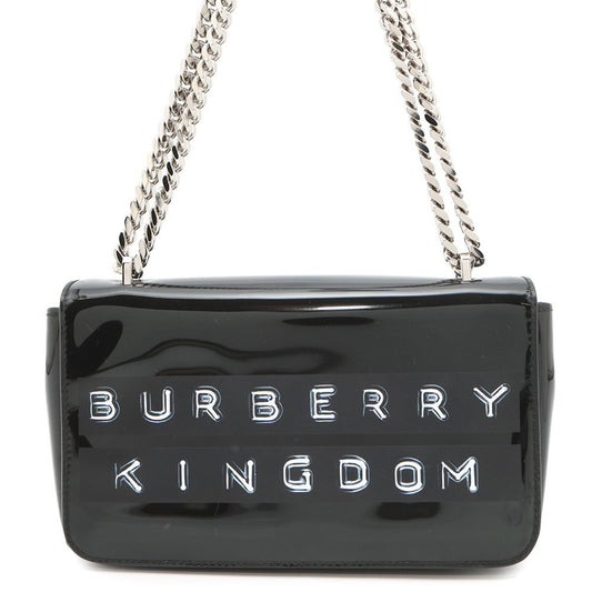 Burberry Patent Black Shoulder Bags