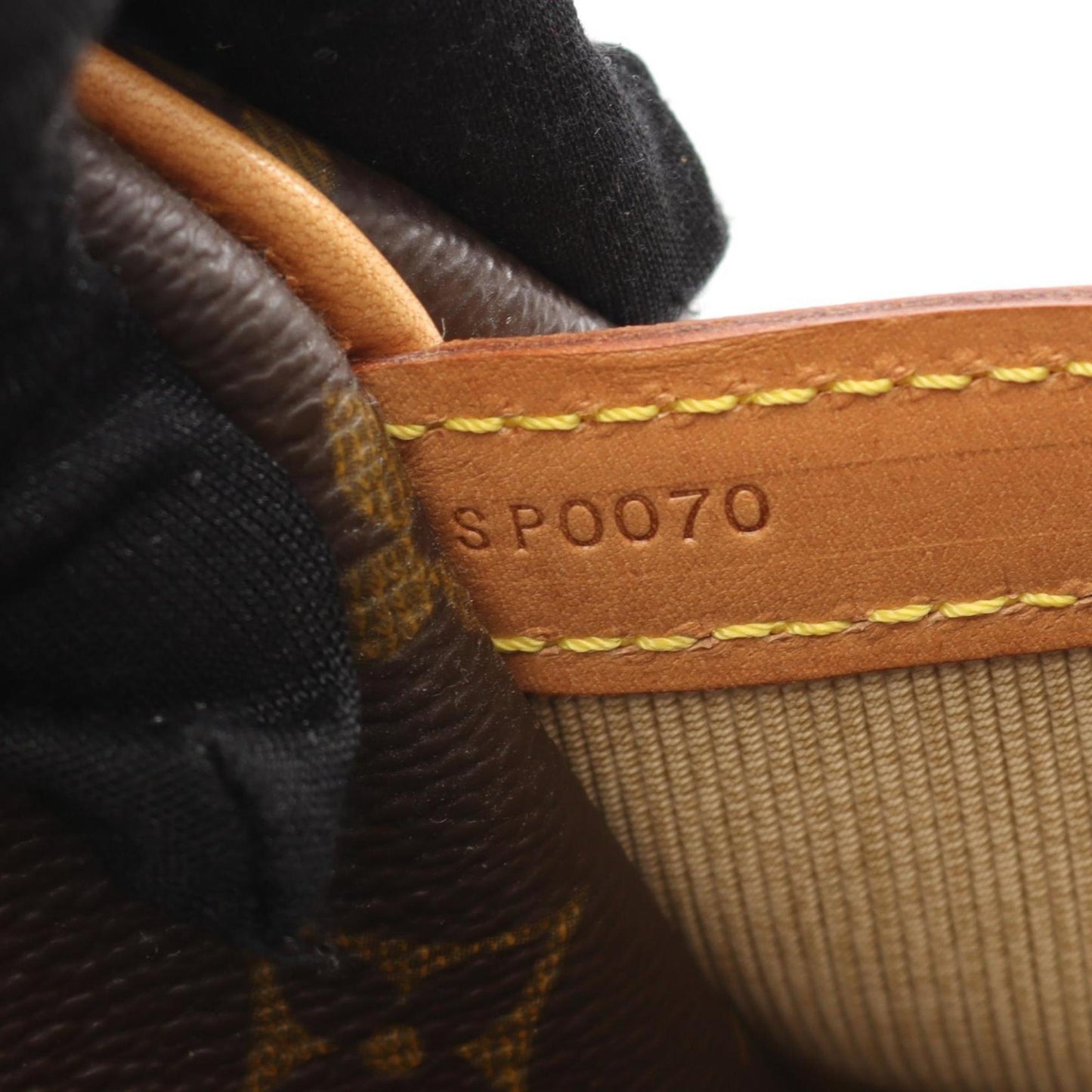 Louis Vuitton Coated Canvas Brown Shoulder Bags