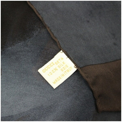 Gucci Silk Black Scarves
