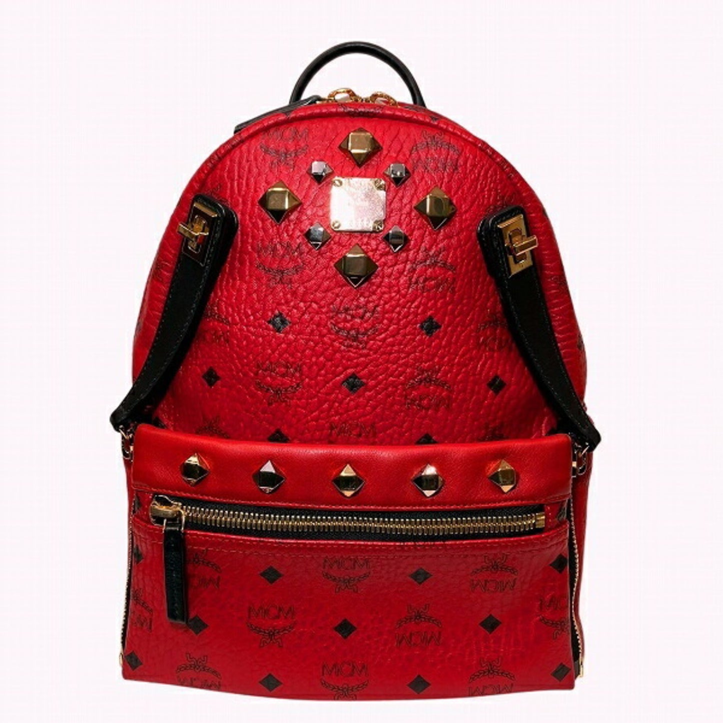 Mcm Others Pink Backpacks
