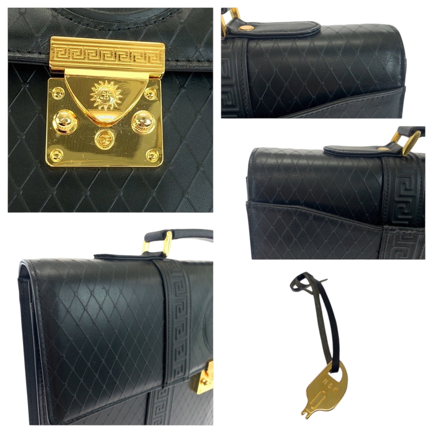 Versace Others Black Briefcases