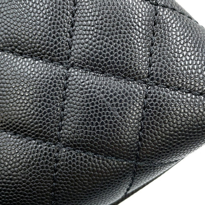 Chanel Calfskin Black Handbags