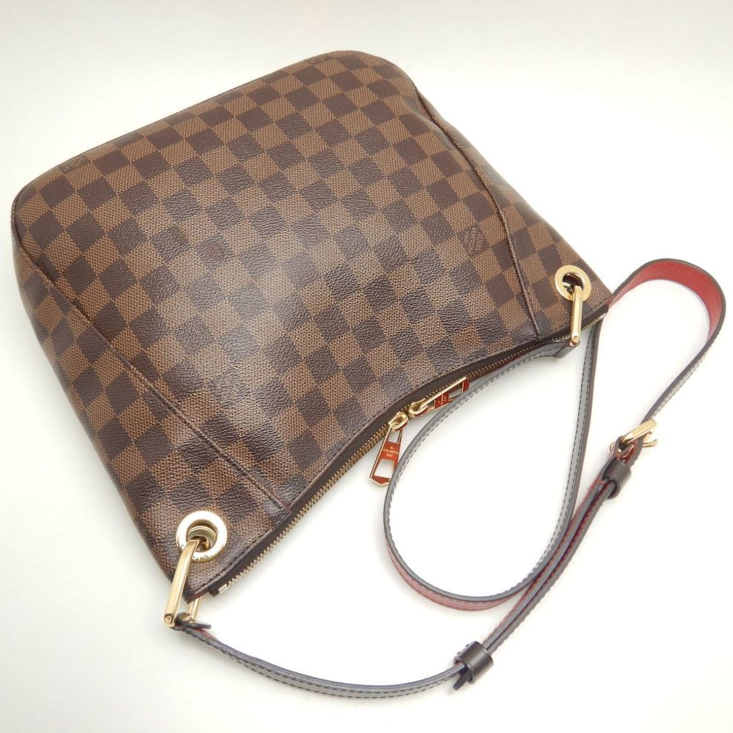 Louis Vuitton Pvc Brown Shoulder Bags