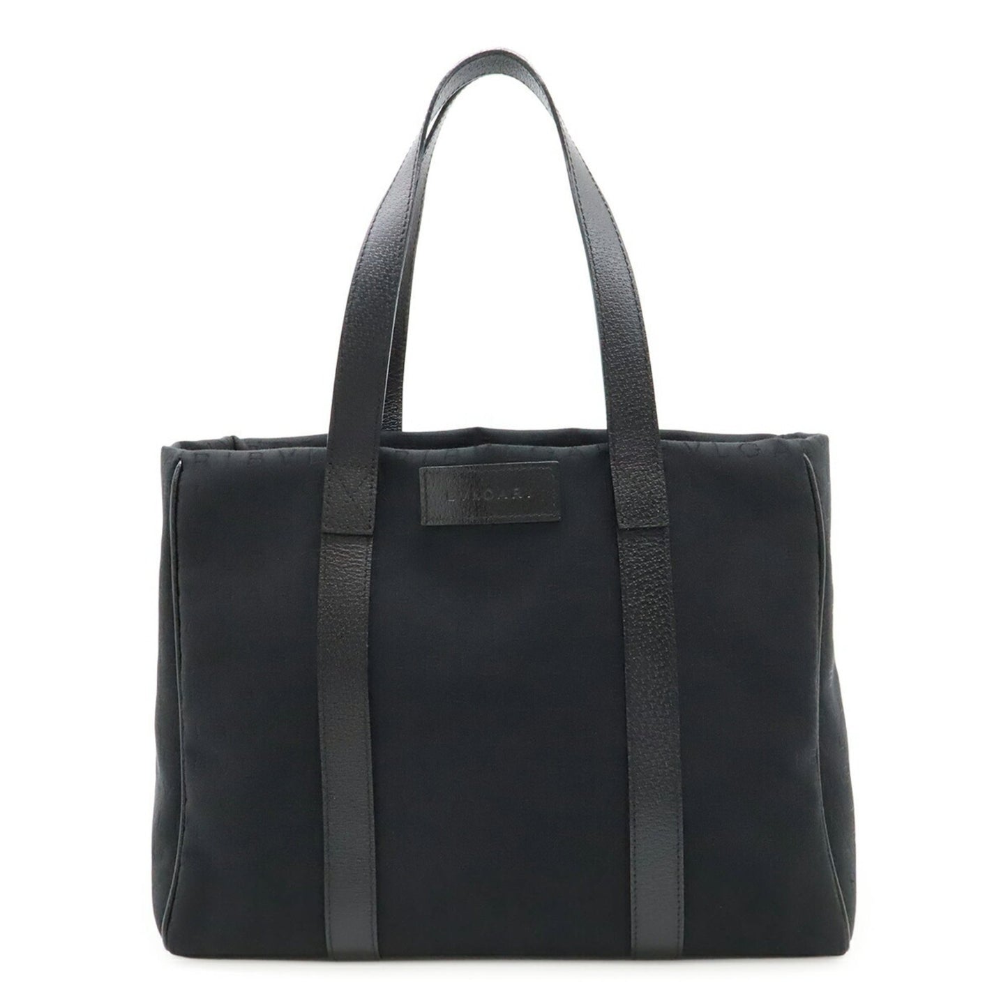 Bvlgari Canvas Black Handbags