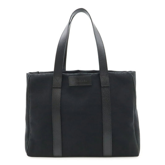 Bvlgari Canvas Black Handbags
