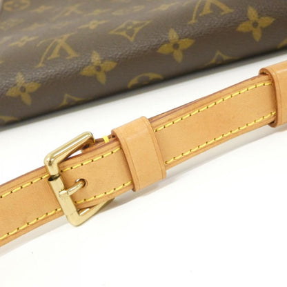 Louis Vuitton Coated Canvas Brown Shoulder Bags
