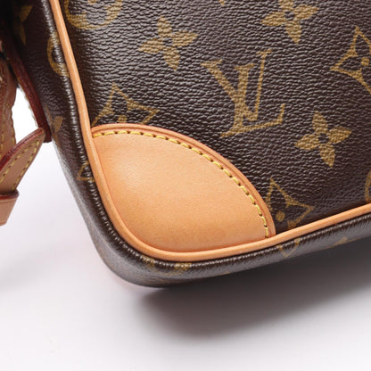 Louis Vuitton Coated Canvas Brown Shoulder Bags