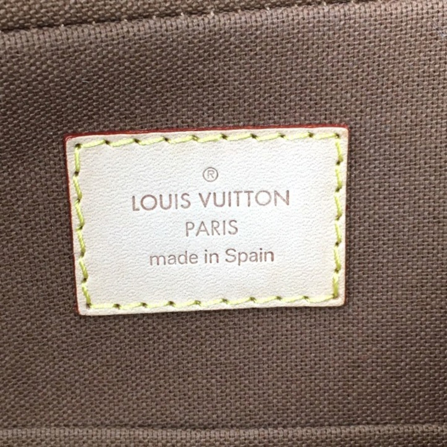 Louis Vuitton Monogram Canvas Brown Shoulder Bags