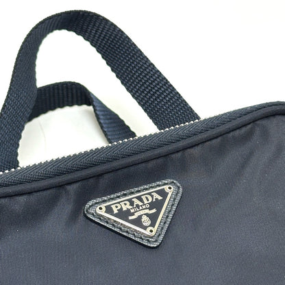 Prada Nylon Blue Handbags