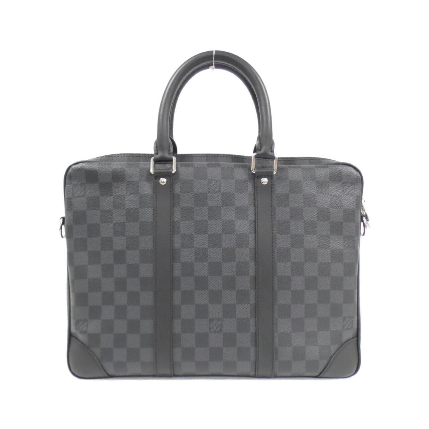 Louis Vuitton Coated Canvas Gray Handbags
