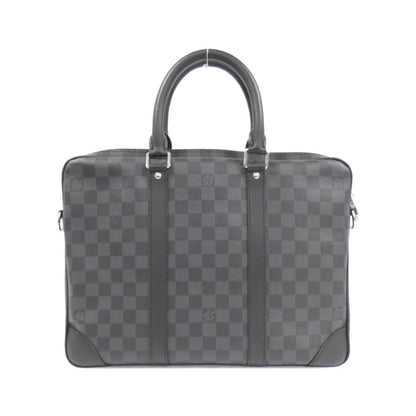 Louis Vuitton Coated Canvas Gray Handbags