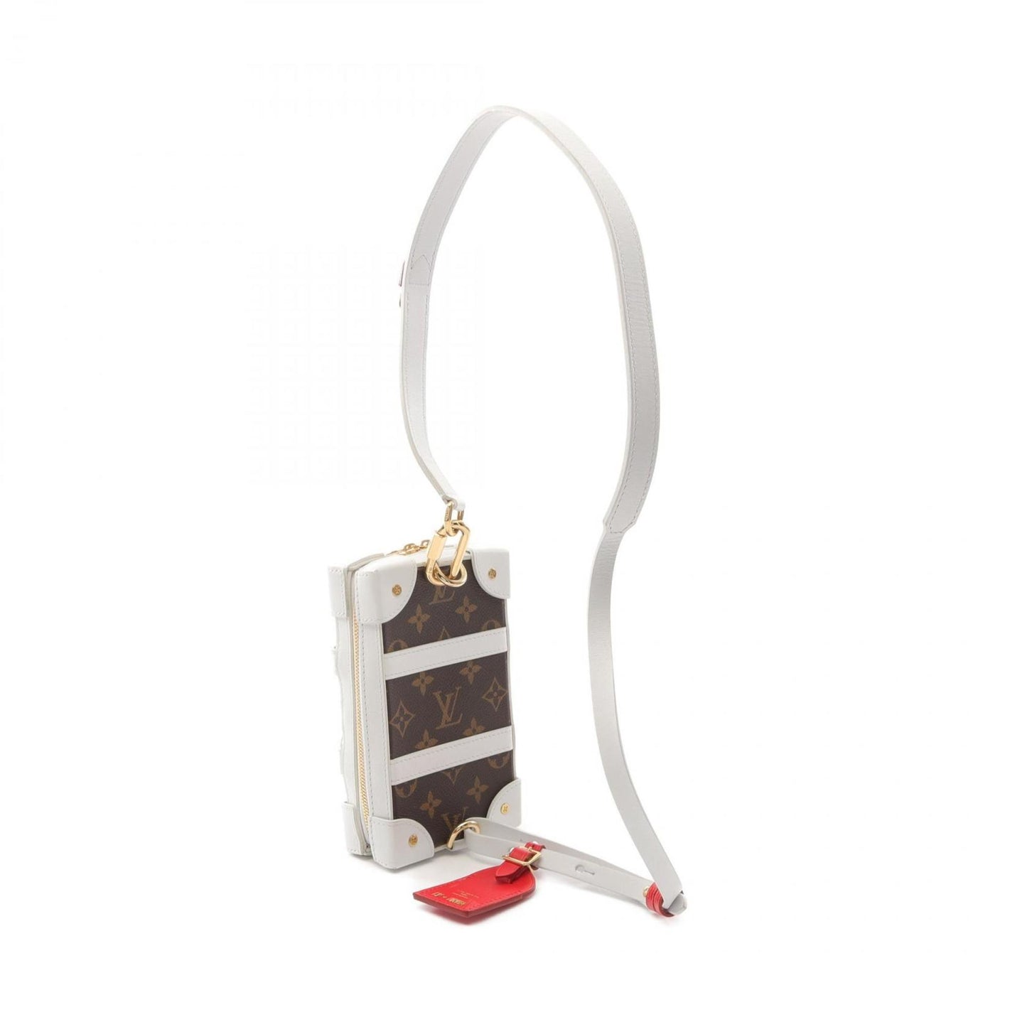 Louis Vuitton Coated Canvas Brown Crossbody Bags