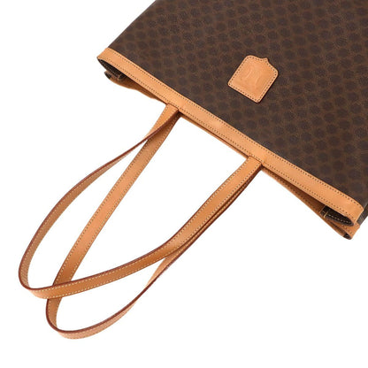 Celine Pvc Brown Tote Bags