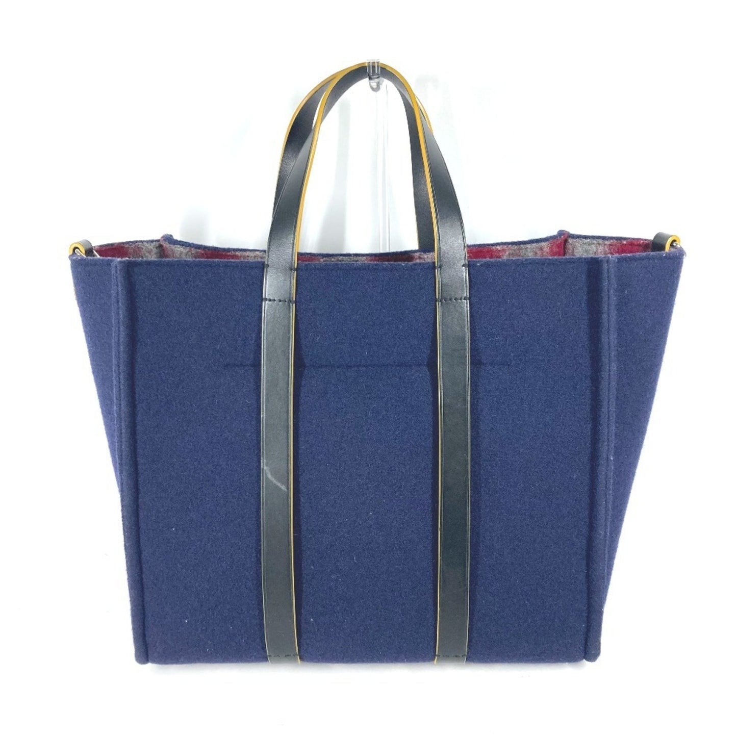 Fendi Wool Blue Shoulder Bags