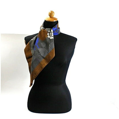 Louis Vuitton Silk Blue Scarves
