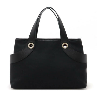 Bvlgari Canvas Black Handbags