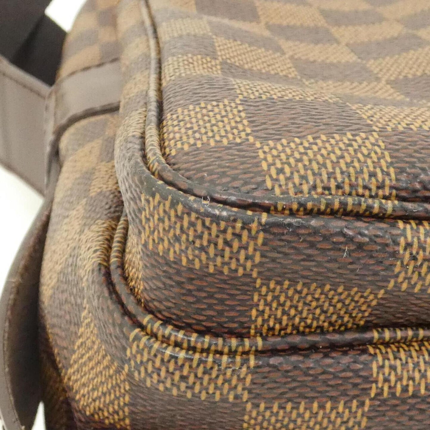 Louis Vuitton Coated Canvas Brown Shoulder Bags