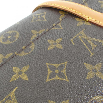 Louis Vuitton Coated Canvas Brown Handbags