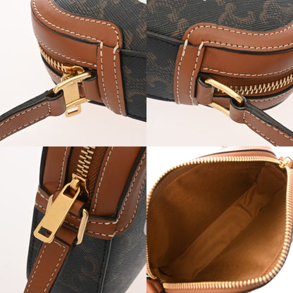 Celine Pvc Brown Shoulder Bags