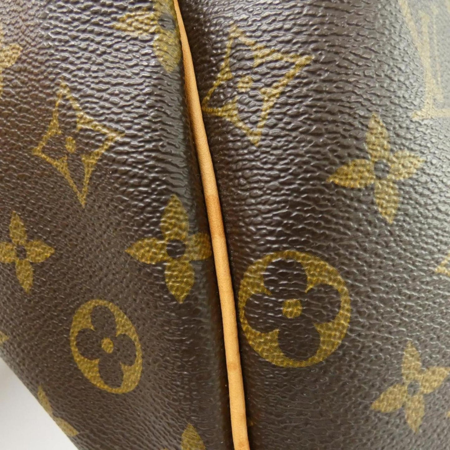 Louis Vuitton Coated Canvas Brown Travel Bags