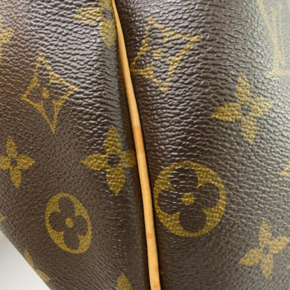 Louis Vuitton Coated Canvas Brown Travel Bags