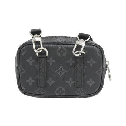Louis Vuitton Coated Canvas Black Shoulder Bags