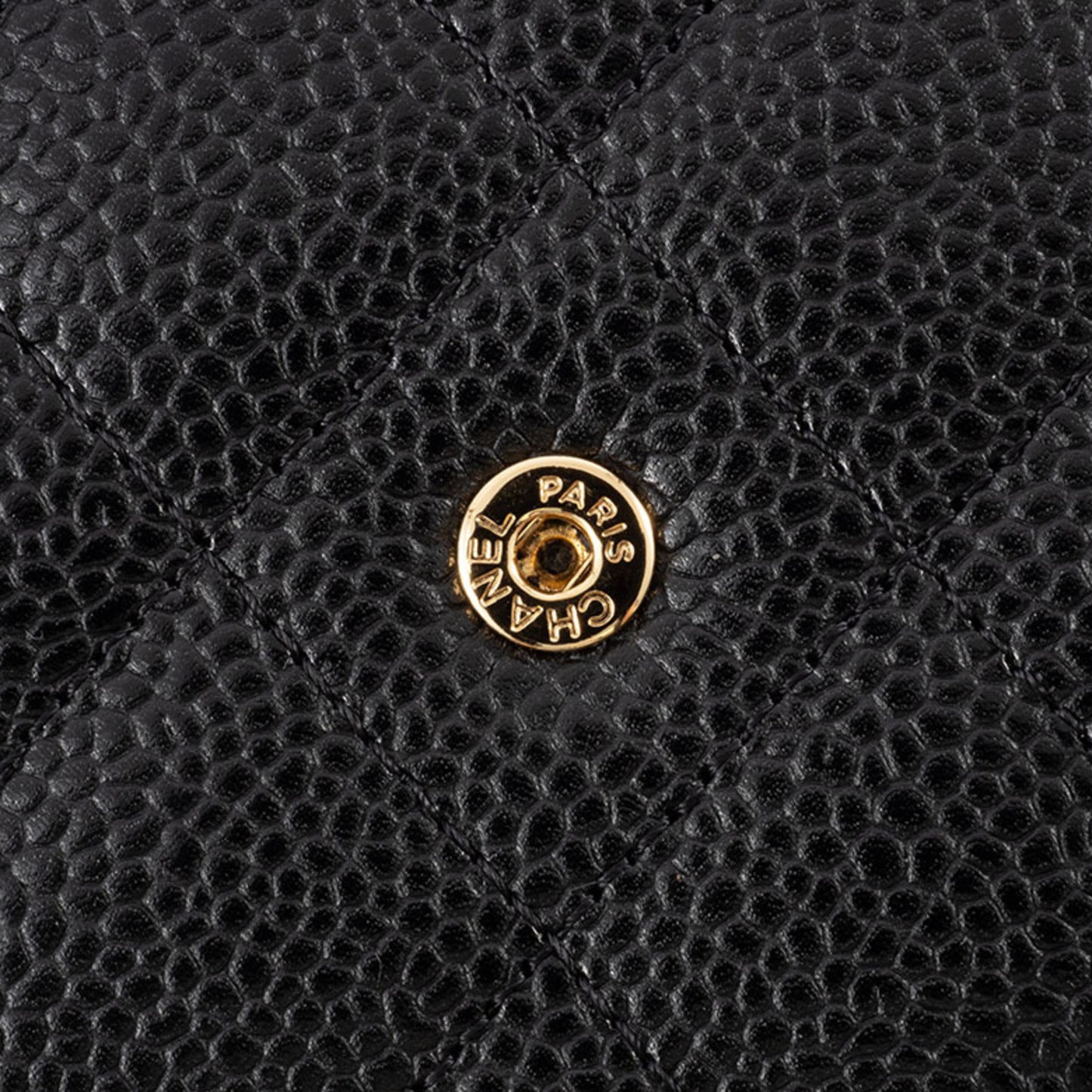 Chanel Calfskin Black Shoulder Bags