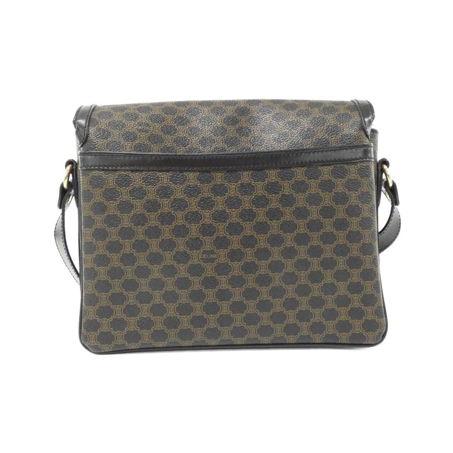 Celine Coated Canvas Black Shoulder Bags