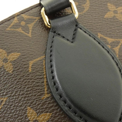 Louis Vuitton Coated Canvas Black Handbags