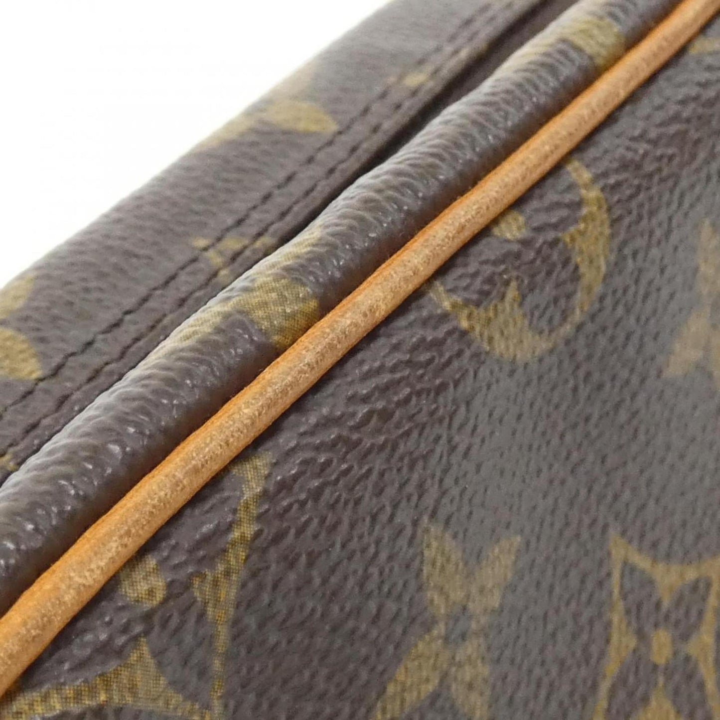 Louis Vuitton Coated Canvas Brown Shoulder Bags