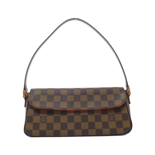 Louis Vuitton Coated Canvas Brown Shoulder Bags