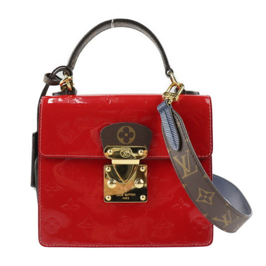 Louis Vuitton Vernis Blue Handbags