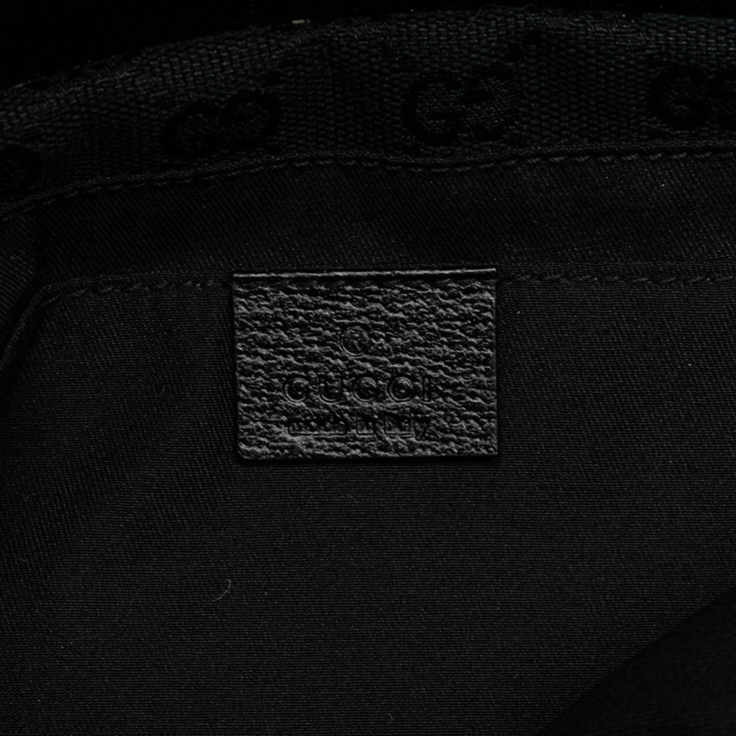Gucci Canvas Black Crossbody Bags