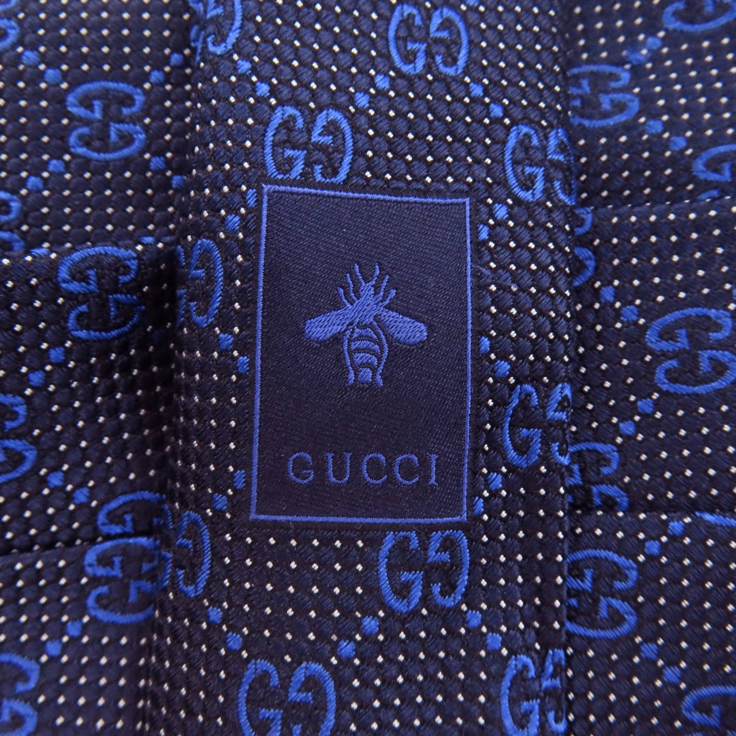 Gucci Silk Blue Ties