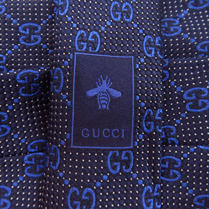 Gucci Silk Blue Ties